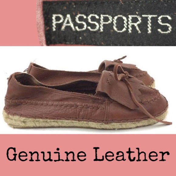 Sz7.5🆕Luxury Passports Kilted Espadrilles - Picture 2 of 7